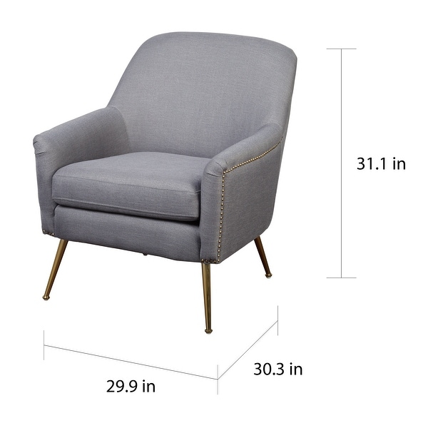 Lifestorey Vita Mid-century Upholstered Accent Chair