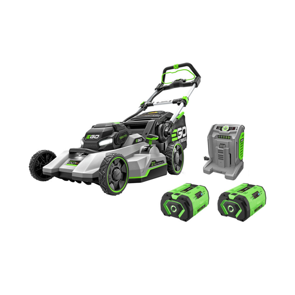 EGO POWER+ 21" Select Cut XP Lawn Mower Touch Drive Self Propelled Kit with 2 x 10Ah Batteries LM2156SP-2 from EGO