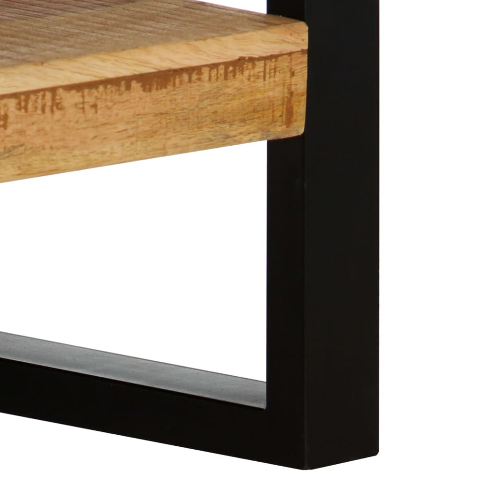 vidaXL Console Table Entryway Hall Table Narrow Side Table Solid Mango Wood   Industrial   Console Tables   by vidaXL LLC  Houzz