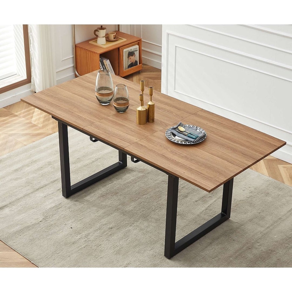 Rectangular Extendable Dining Table Set for 4   70.85 \