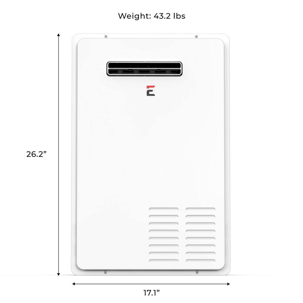 Eccotemp Builder Grade 7.0 GPM Outdoor Liquid Propane Gas Tankless Water Heater 7GB-LP