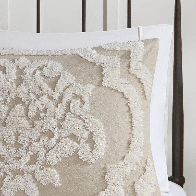 Madison Park Aeriela Chenille Cotton Comforter Set with Shams