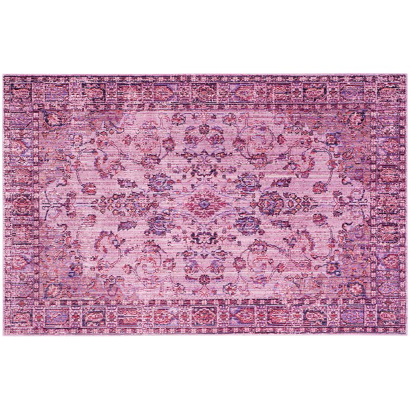 Safavieh Valencia Elizabeth Framed Floral Rug