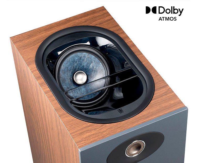 Focal Theva N3-D Dark Wood 3-Way Floorstanding Loudspeaker With Dolby Atmos (Each)