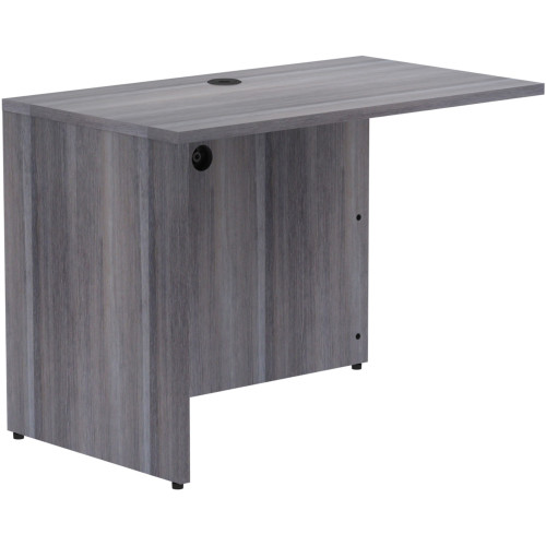 Lorell Weathered Charcoal Laminate Desking (69555)