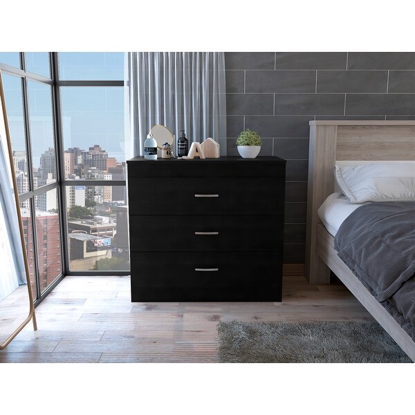 Minimalist Style 3-Drawers Dresser Chests for Bedroom， Modern Storage Dressers Organizer for Living Room， Hallway - - 37828144