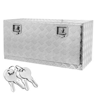 STARK USA 36 in. Diamond Plate Aluminum Underbody Truck Tool Box 96031-H1