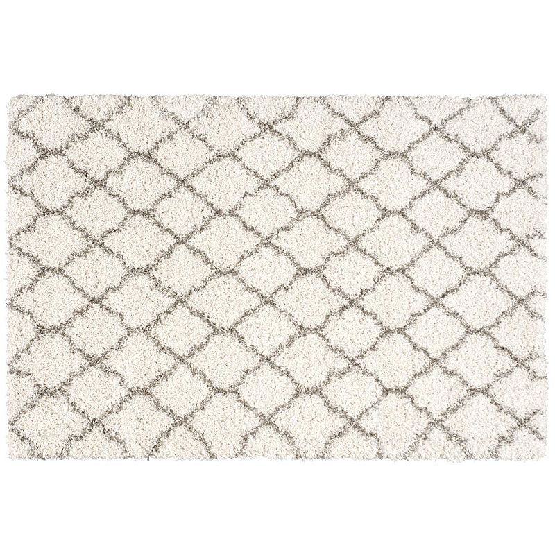 Nourison Amore Trellis Shag Rug