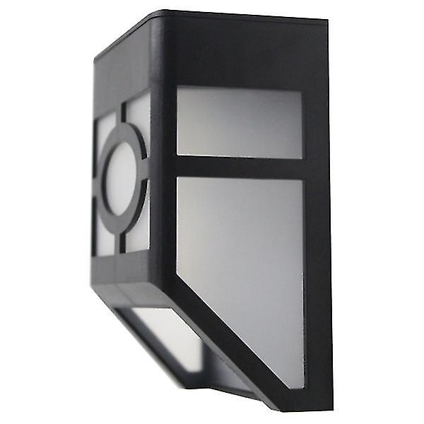 Outdoor Wall Mounted 2 Leds Solar Lights Window Pane Style Solar Wall Light Waterproof Solar Garden