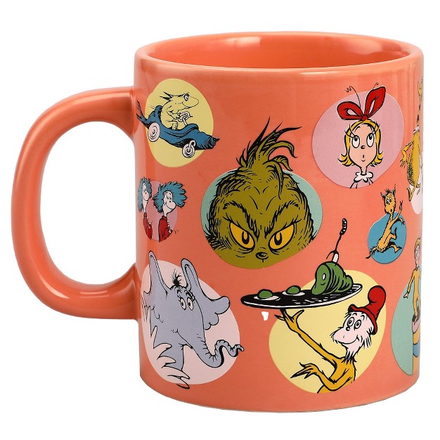 Dr Seuss Brandon Character 16 Oz Ceramic Mug