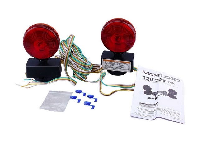 Max Load 12 Volt Magnetic Towing Light Kit 35700