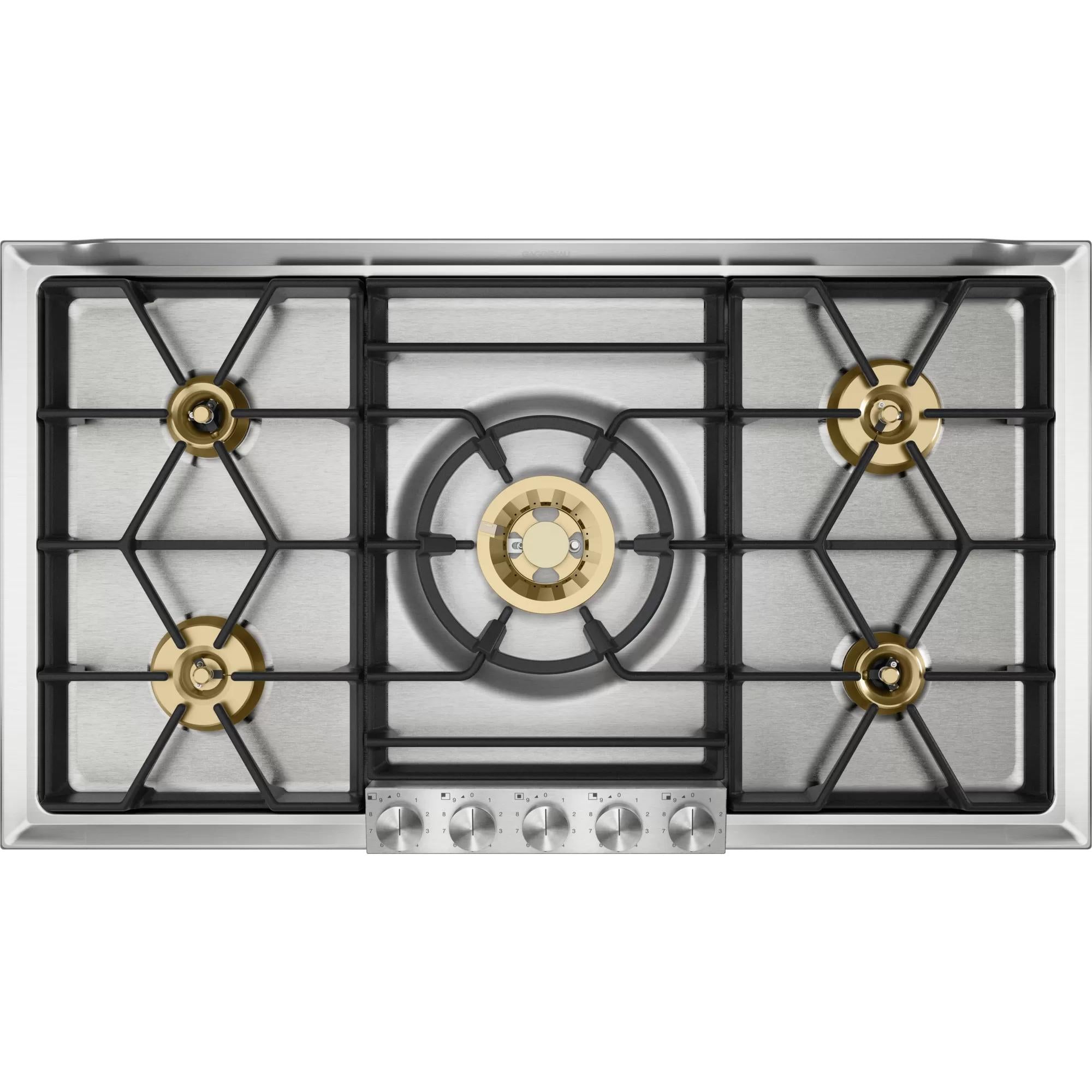 Gaggenau 36-inch Built-in Gas Cooktop with Wok Burner VG295150CA