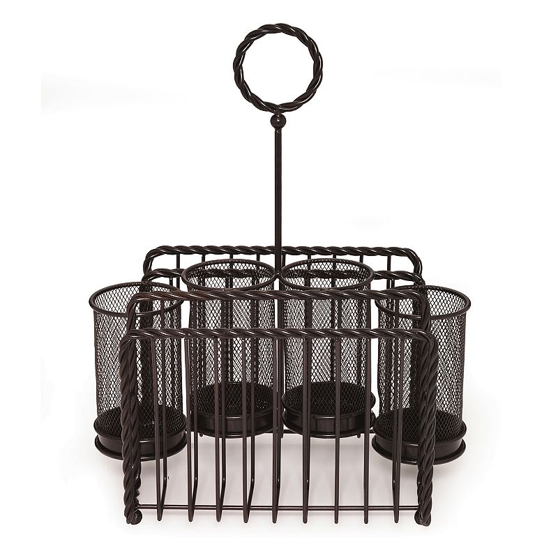 Mikasa Gourmet Basics Rope Buffet Flatware Caddy