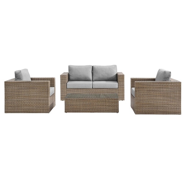 Convene Outdoor Patio Outdoor Patio 4Piece Furniture Set