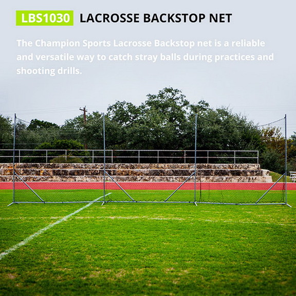 Champion Sports LBS1030 Lacrosse Backstop Net