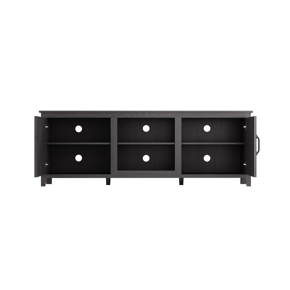 2 Doors Storage Media Console TV Stand up to 60 inches