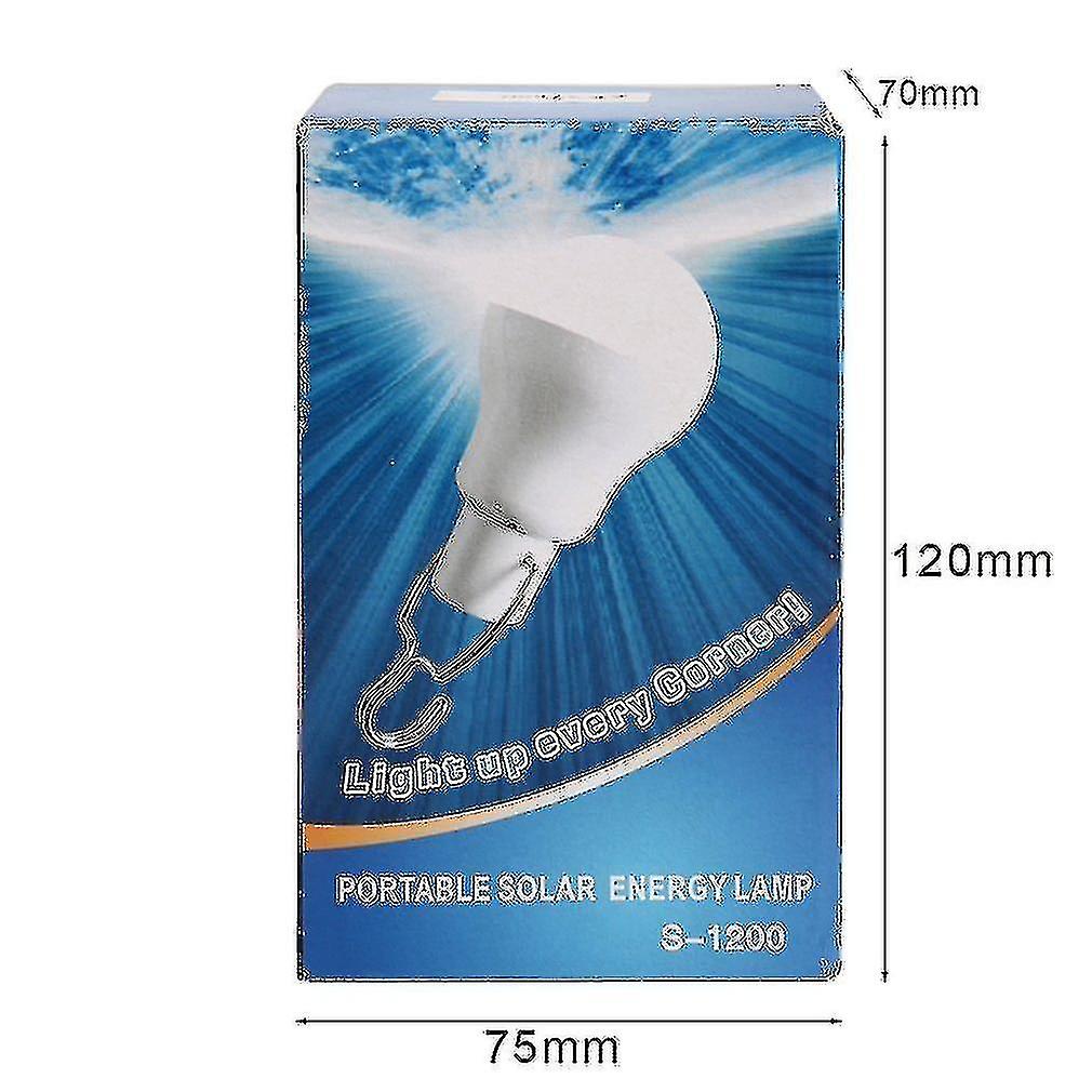 Portable Solar Power Led Bulb Lamp Outdoor Lighting Camp Tent Fishing Light