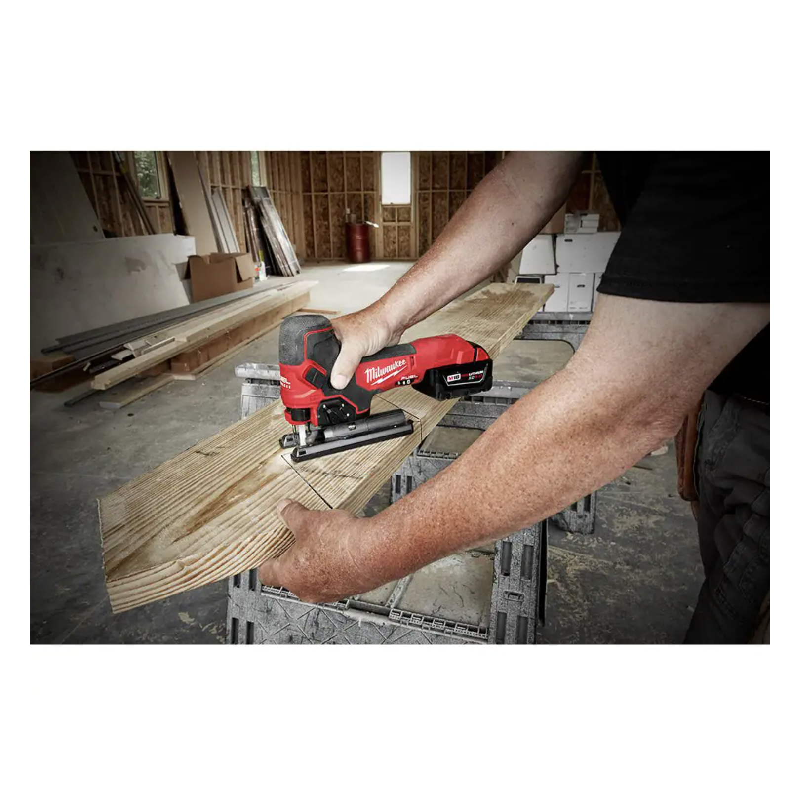 Milwaukee M18 FUEL 18V Lithium-Ion Brushless Cordless Barrel Grip Jig Saw (Tool Only)