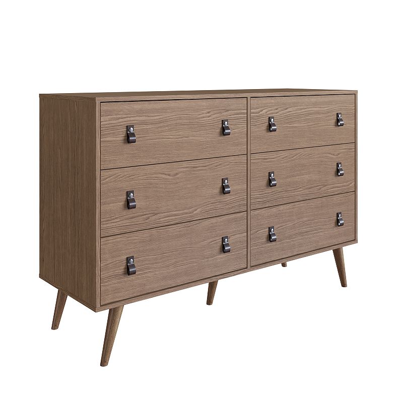 MANHATTAN COMFORT Amber Double 6-Drawer Dresser