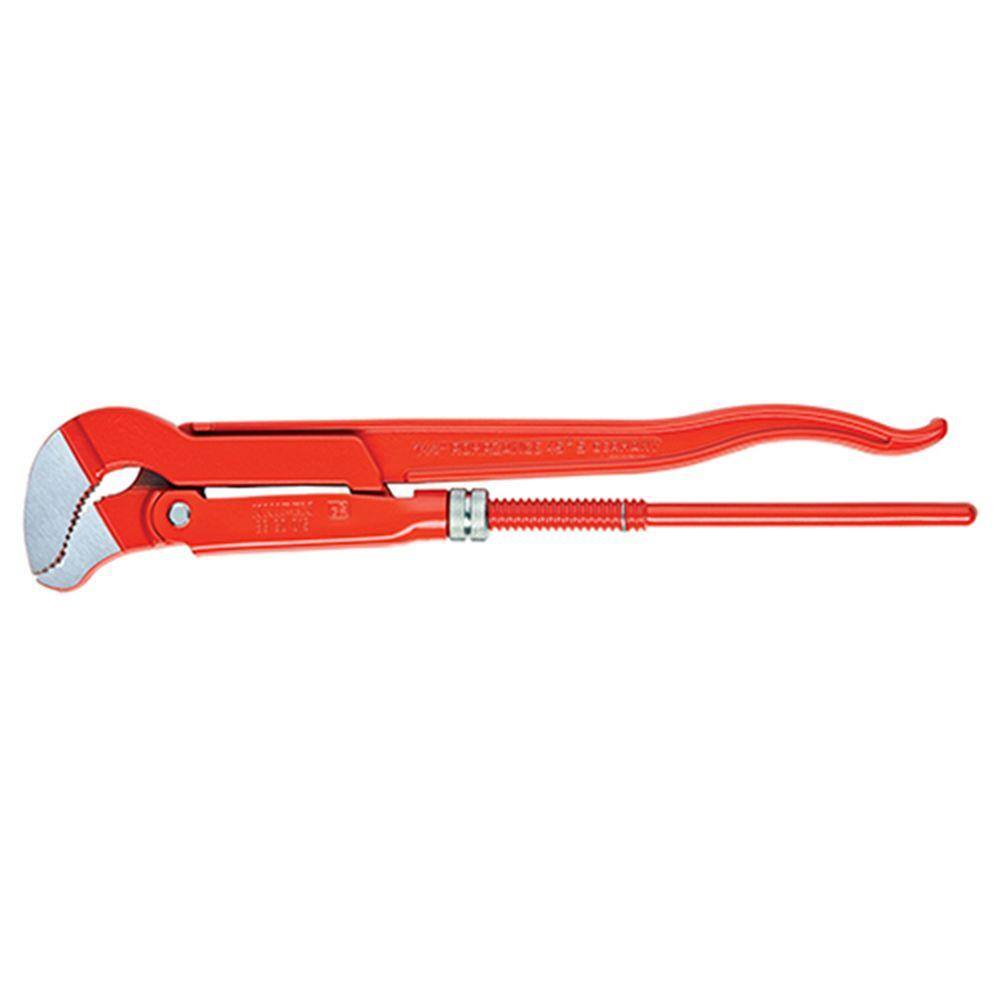 KNIPEX 12 in. Heavy Duty S-Shape Pipe Wrench 83 30 010