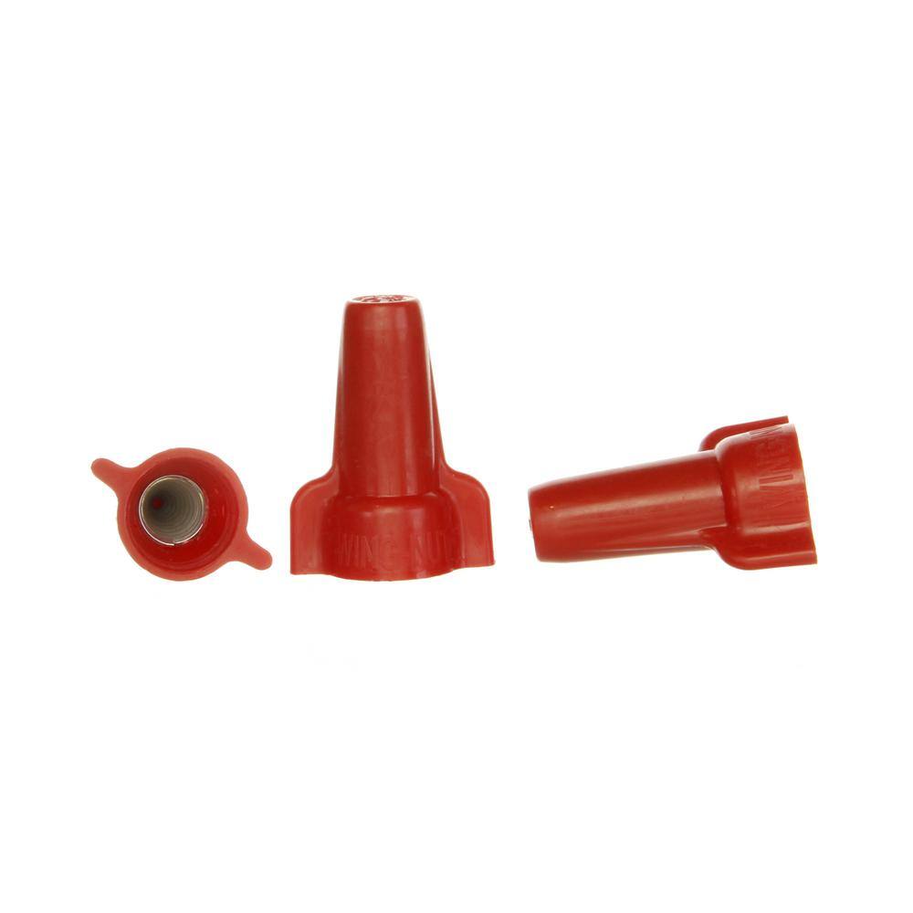 IDEAL 452 Red WING-NUT Wire Connectors (100-Pack) 30-452P