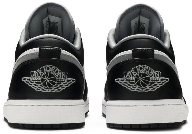 Air Jordan 1 Low 'Black Medium Grey' 553558-040