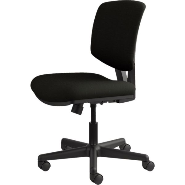 HON Volt Series Leather Task Chair with Synchro-Tilt， Supports Up to 250 lb， 18