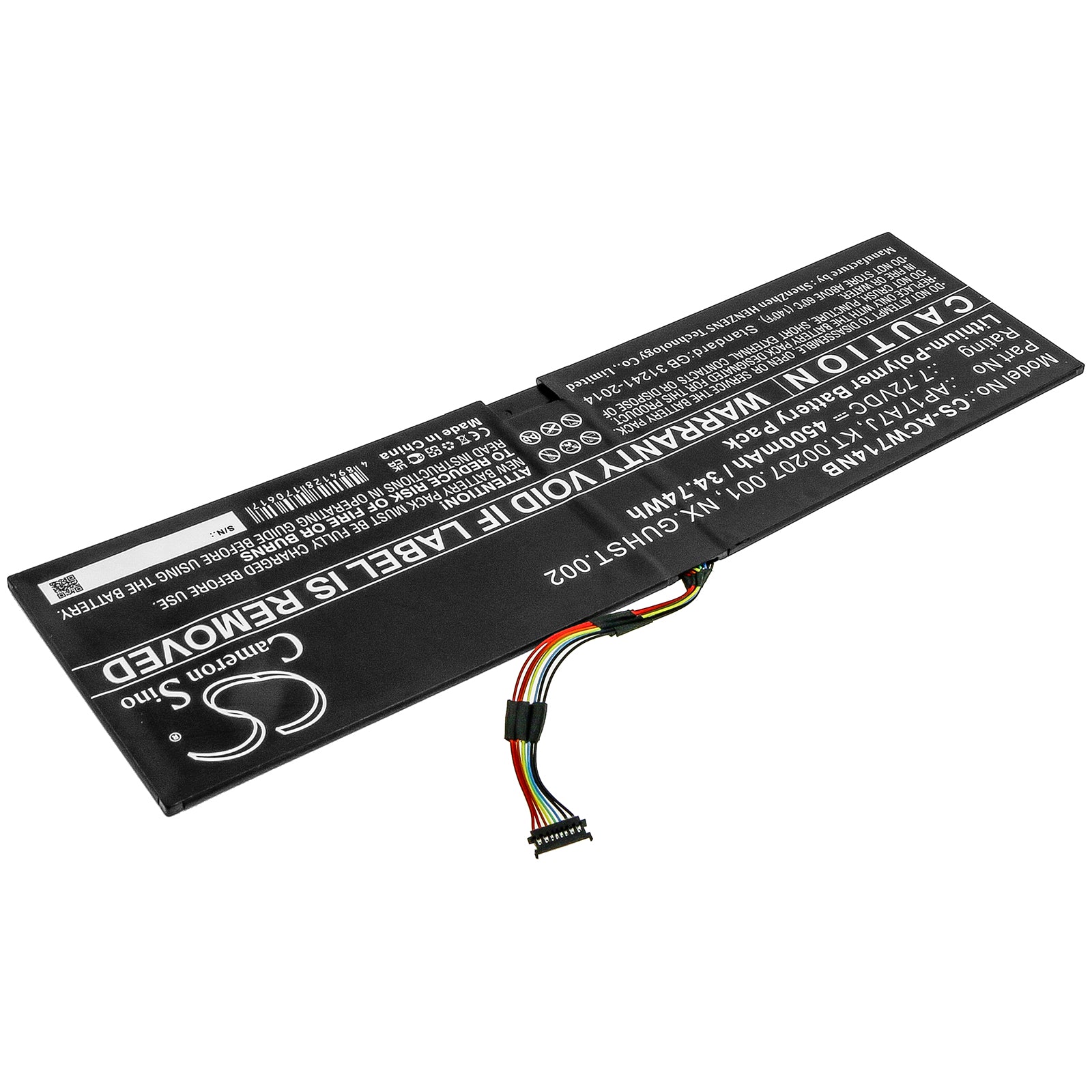 Acer Swift 7 SF71451T Swift 7 SF71451TM16F Swif Replacement Battery BatteryClerkcom Laptop and Notebook