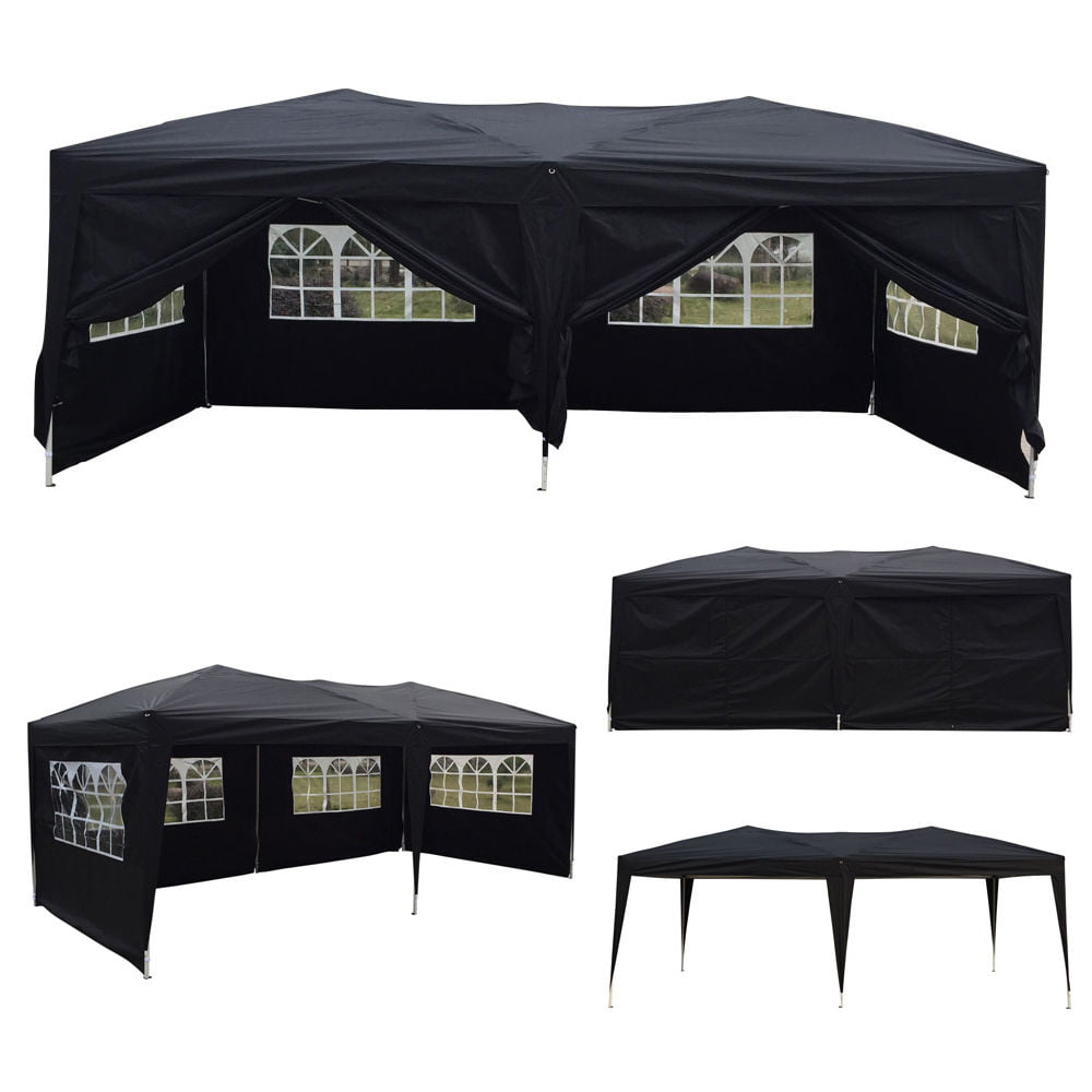 Zimtown 10'x20' Ez Pop up Folding Gazebo Beach Canopy Tent w/ Carry Bag