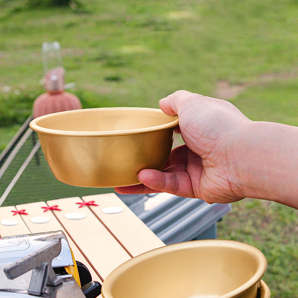 Outdoor Bowl Picnic Tableware for Barbecue Hiking Camping Cup Picnic