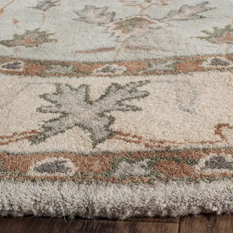 Safavieh Heritage Longford Framed Floral Wool Rug