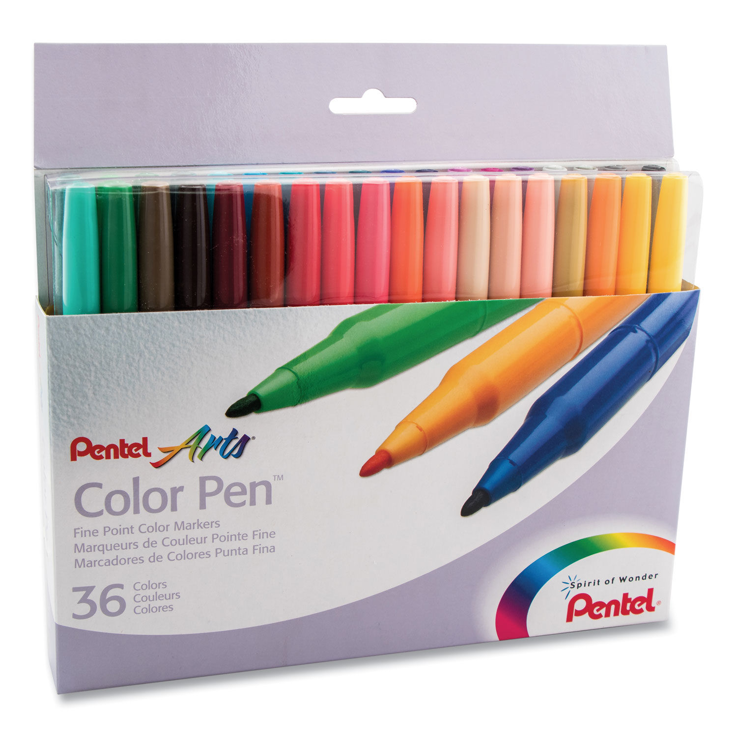 Fine Point 36-Color Pen Set by Pentelandreg; PENS36036