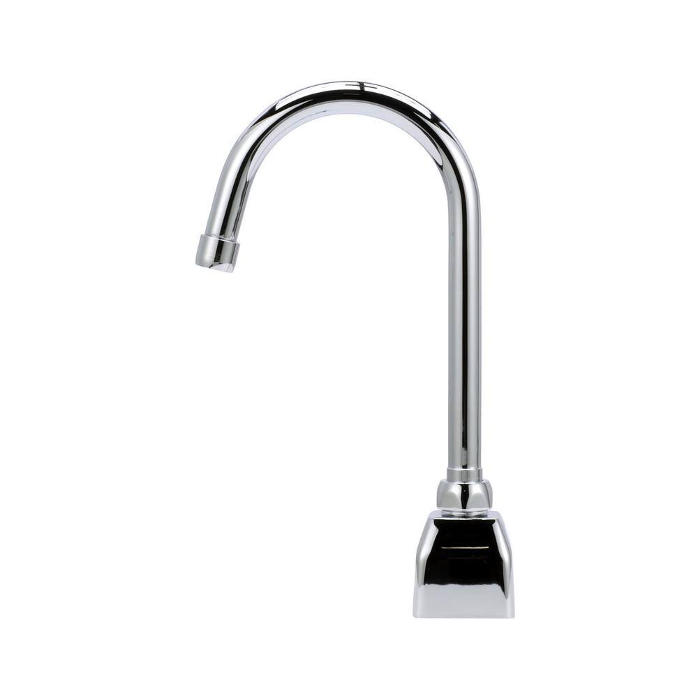 Zurn AquaSense Gooseneck Sensor Faucet with 0.5 GPM Aerator and Mixing Valve in Chrome Z6920-XL-MV