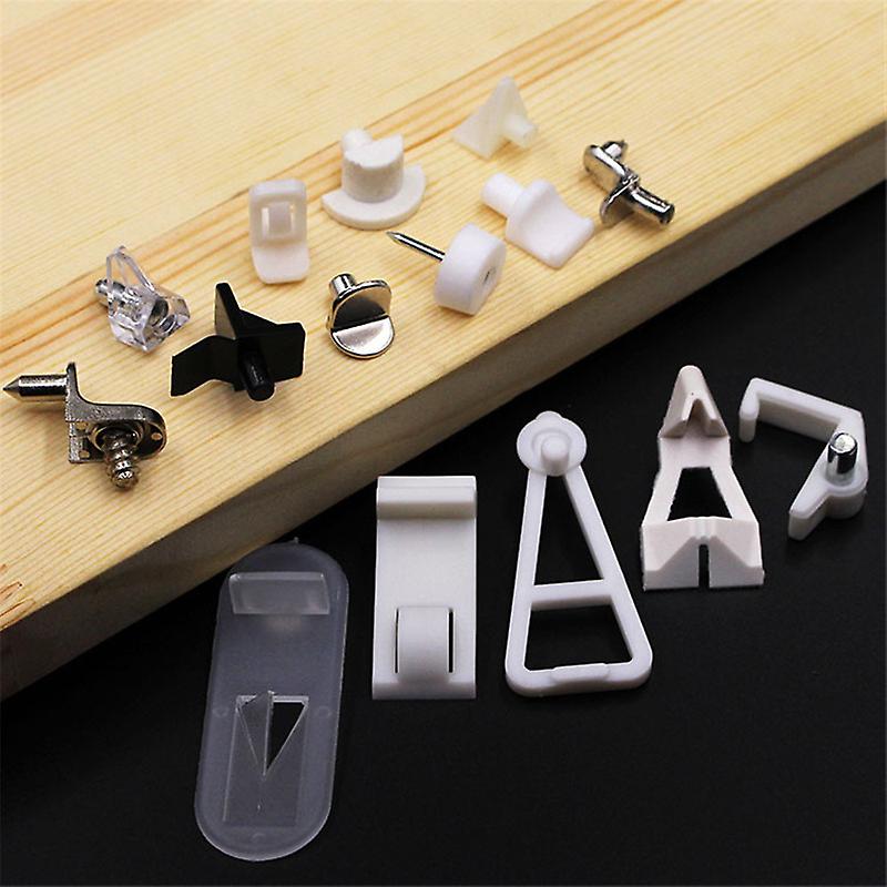 Born Pretty 25pcs Furniture Cabinet Cupbard Closet Glass Shelf Rest Support Holder Bracket Clip Clamp Pegs Pins