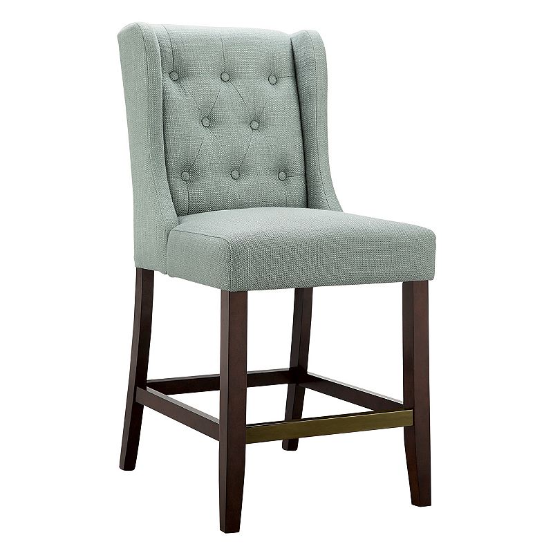 Madison Park Aida Button Tufted Counter Stool