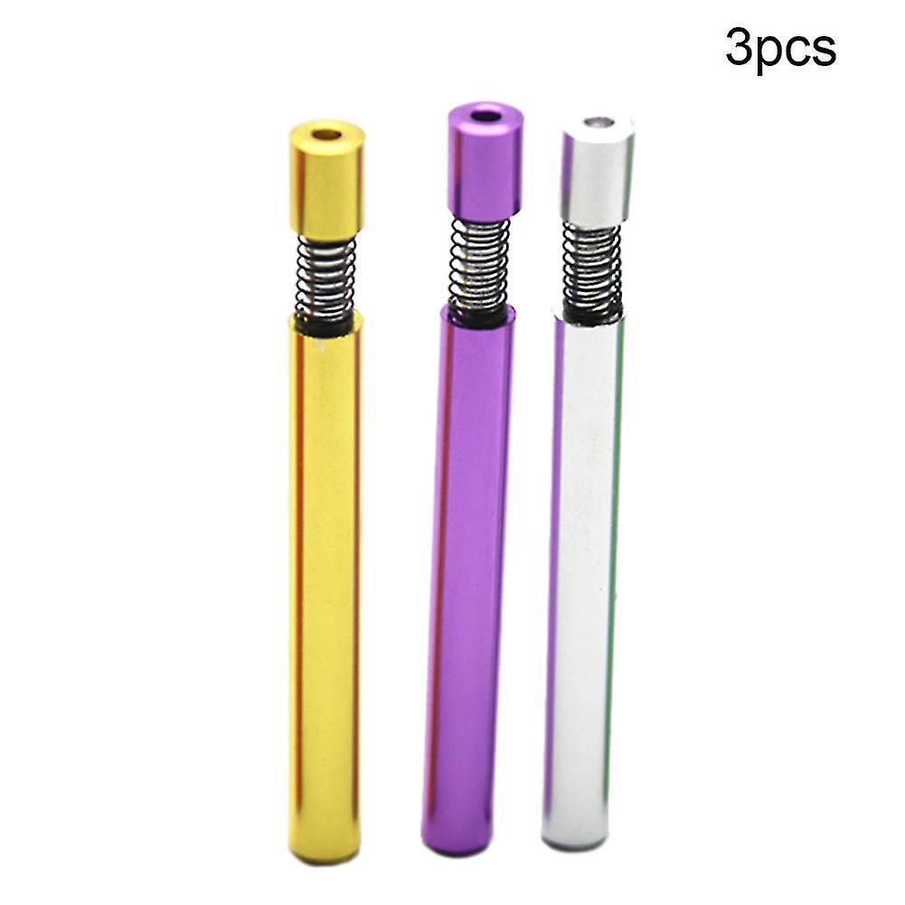 3 Pcs Pipe Cleaning Hitter Metal Bat Smo Ette Pipe