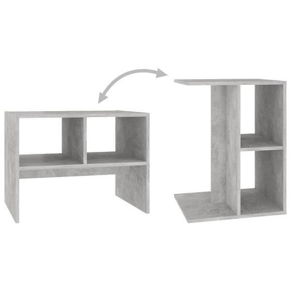 Side Table Concrete Gray 24