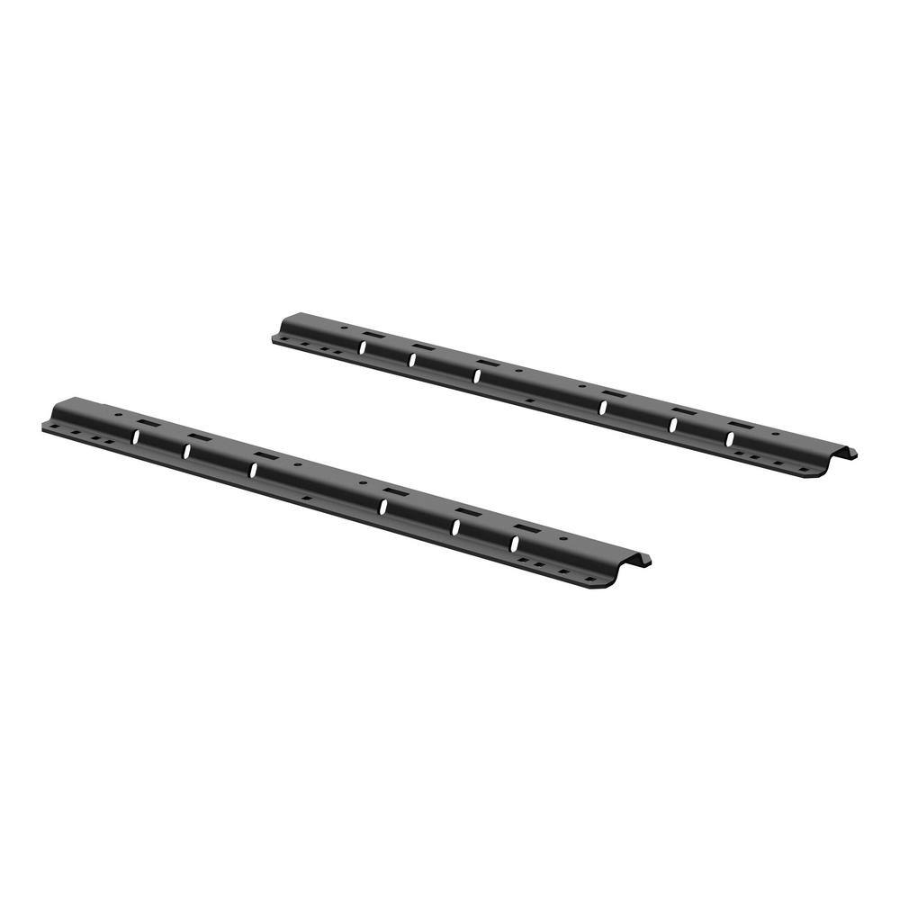 CURT Universal 5th Wheel Base Rails (Carbide Black) 16204