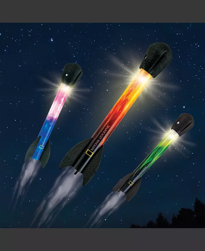 National Geographic Light Up Air Rockets