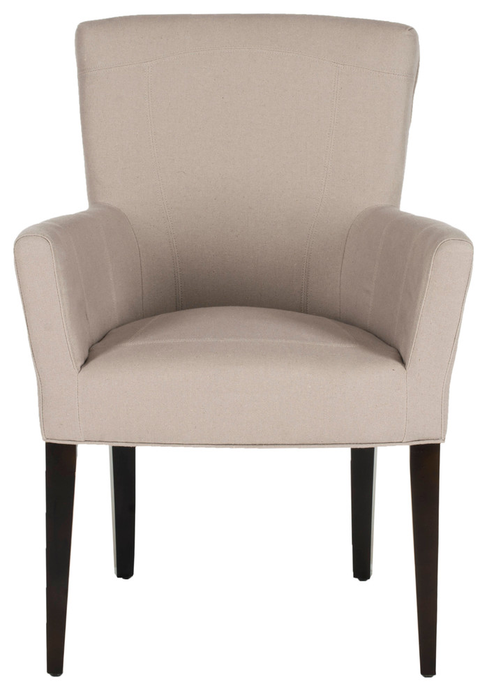 Safavieh Dale Arm Chair   Transitional   Dining Chairs   by Buildcom  Houzz