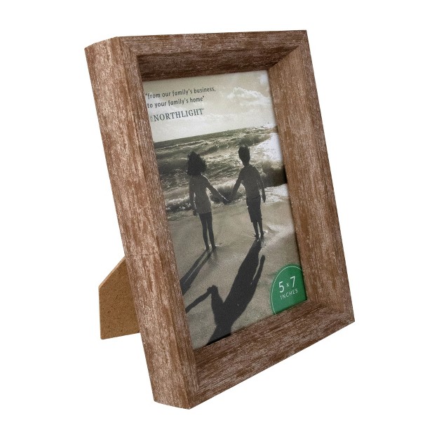 Brown Picture Frame With Easel Back For 5 quot X 7 quot Photos