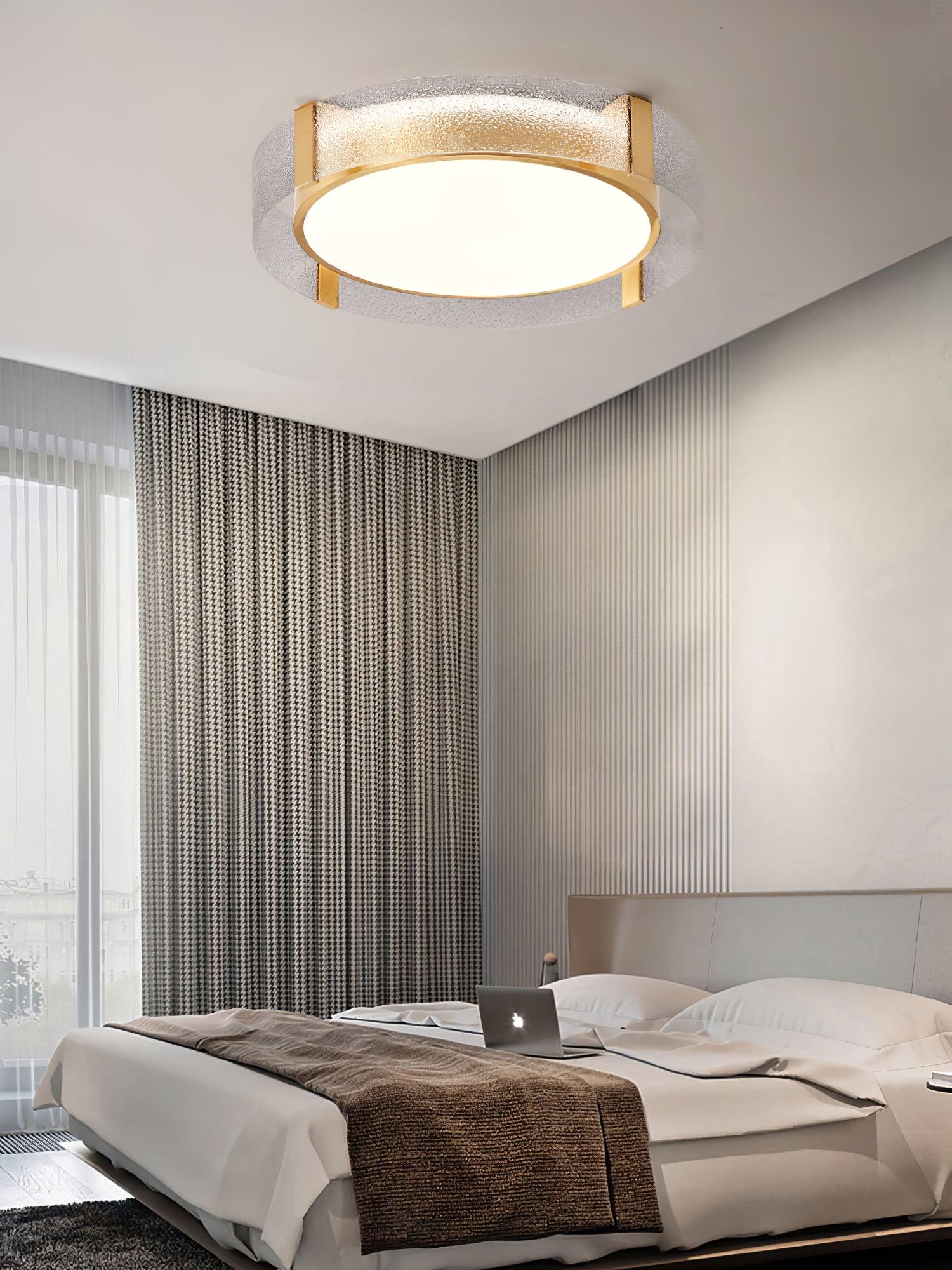 Round Low Profile Ceiling Light