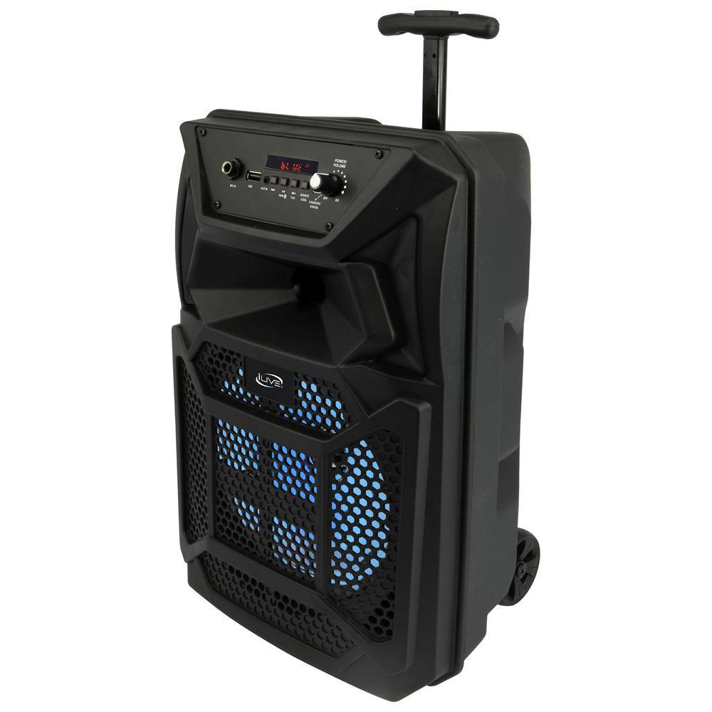 iLive Wireless Jobsite Tailgate Speaker with Bluetooth and Remote ISB312B