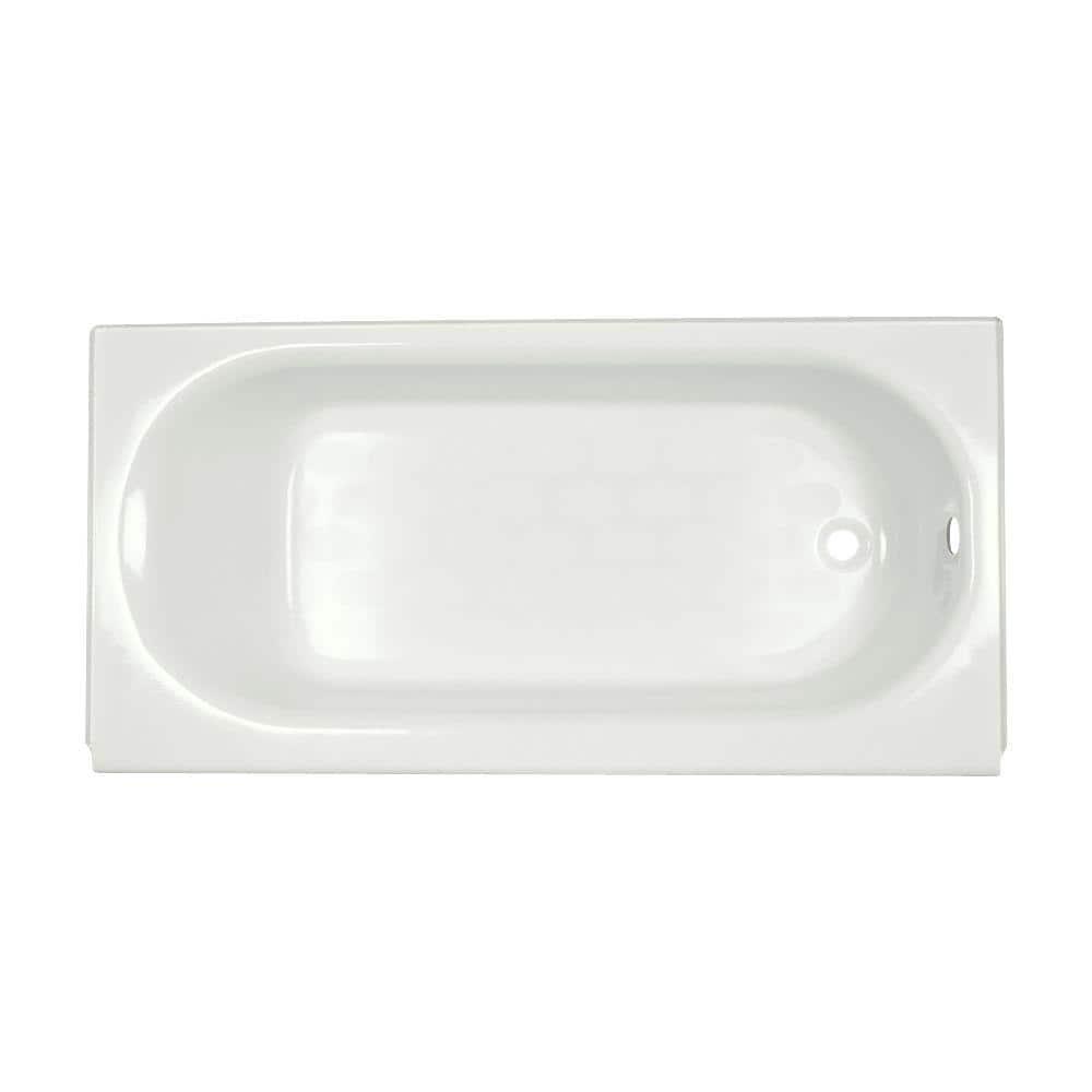 American Standard Princeton 72 in x 100 in Soaking Bathtub with Right Hand Drain in White