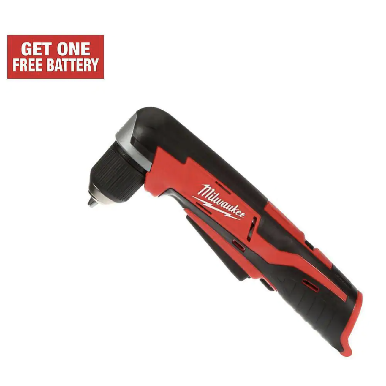 Milwaukee M12 12V Lithium-Ion Cordless 3/8 in. Right Angle Drill (Tool-Only)