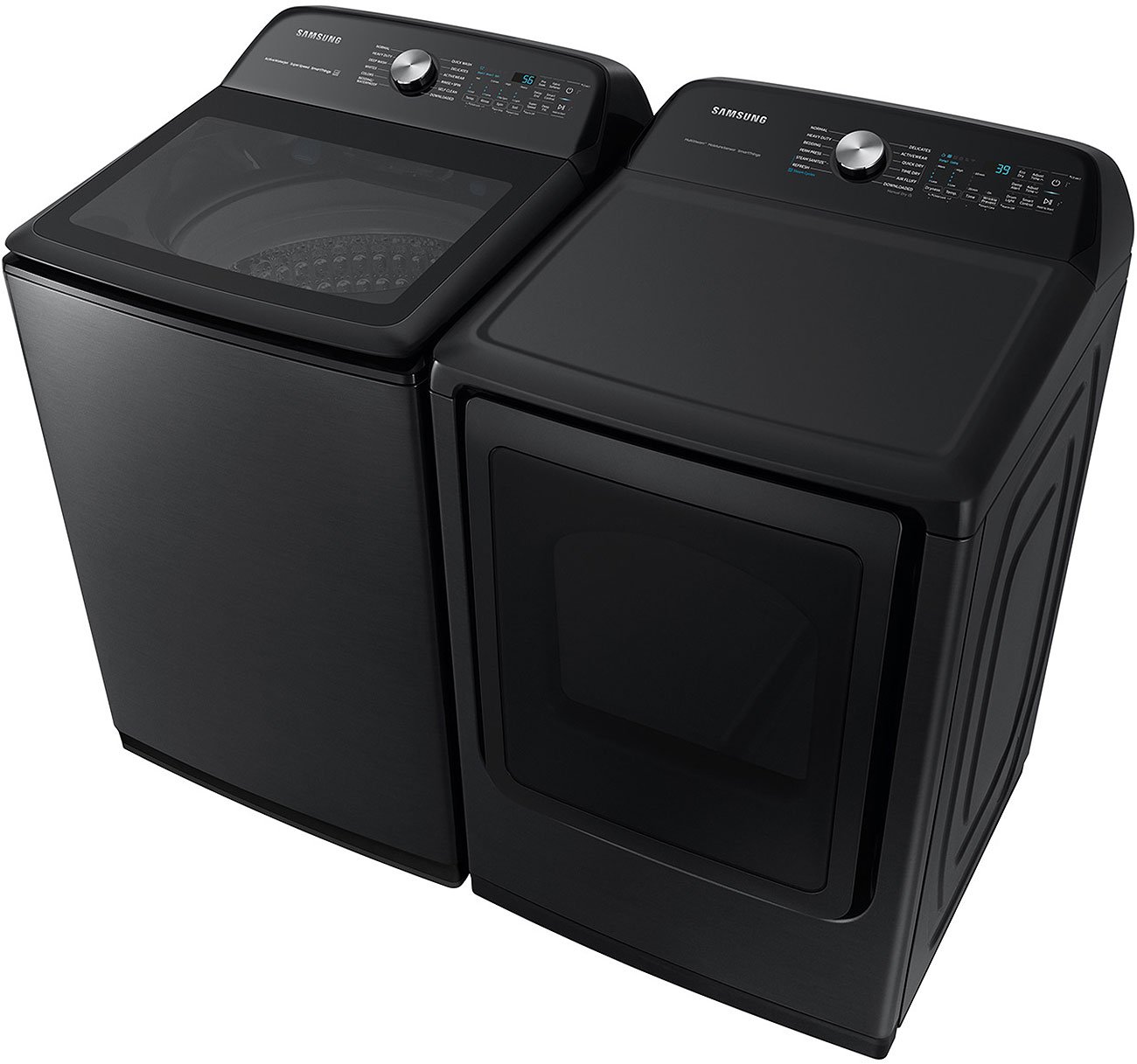  7.4 Cu. Ft. Brushed Black Smart Electric Dryer With Steam Sanitize+