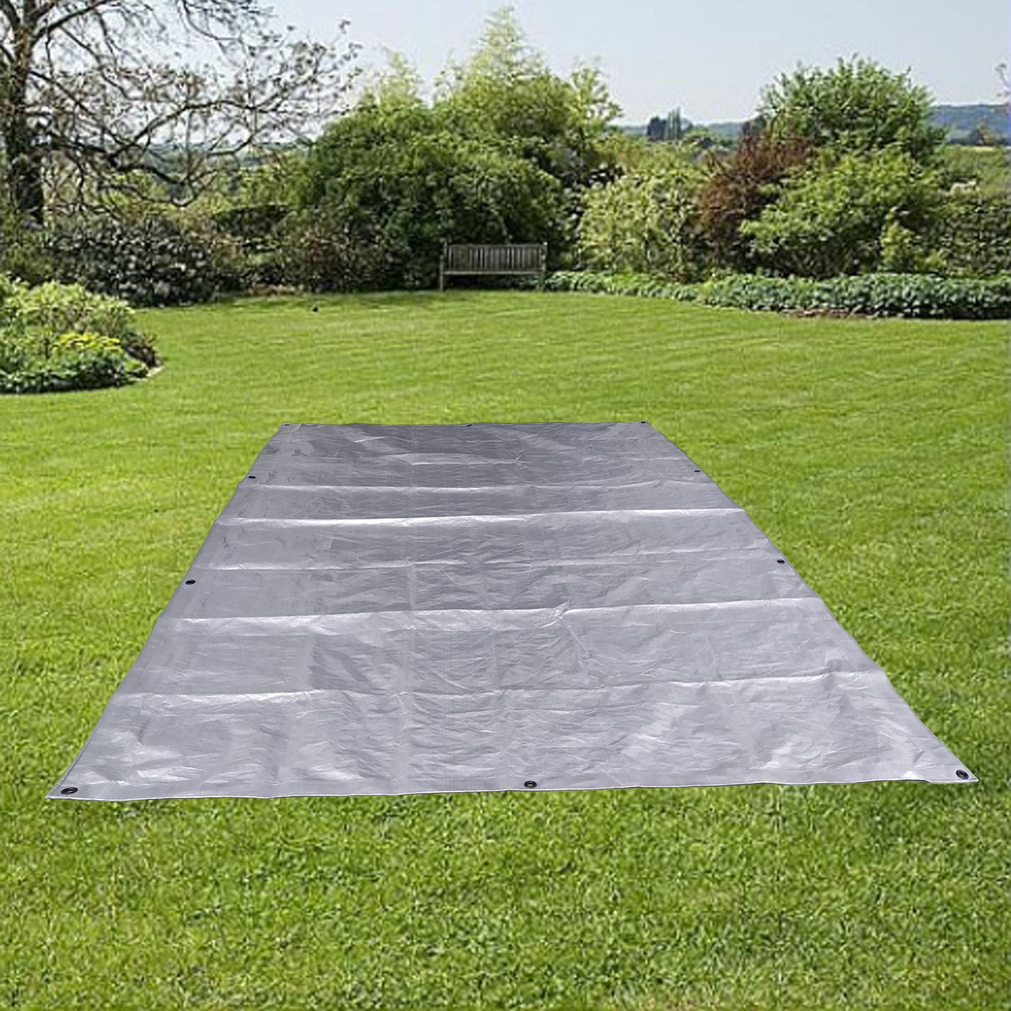 Hyper Tough Weather Resistant Medium Duty 10 x 16' Polyethylene Tarp