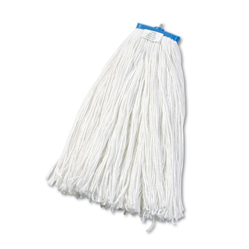 Boardwalk Cut-End Lie-Flat Wet Mop Head | Rayon， 24oz， White， 12