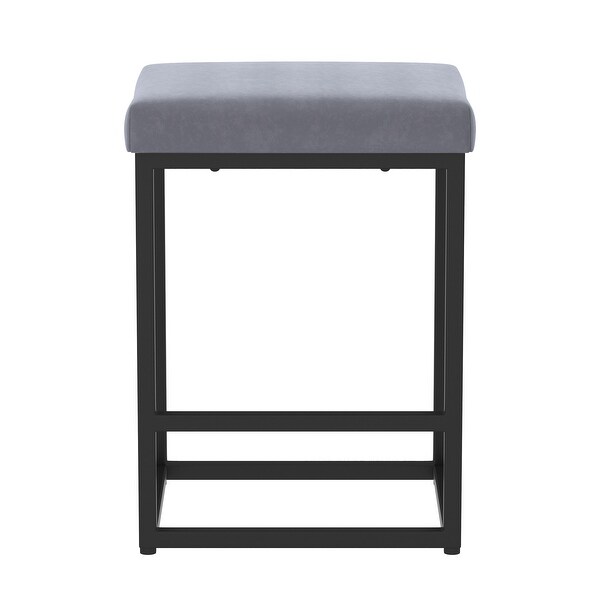 Modern Bar Stools，Set of 2，for Kitchen Counter Farmhouse