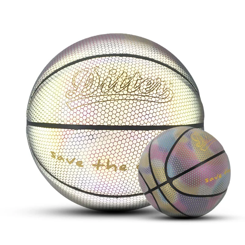 🔥BIG SALE - 49% OFF🔥Holographic Reflective Glowing Rugby Football and Basketball